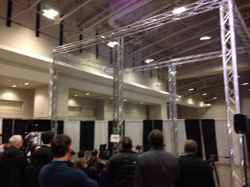 Stampede at the National Drone Show / Government Video Expo Exertis