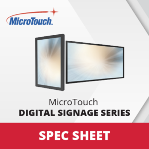 MicroTouch Spec Sheet