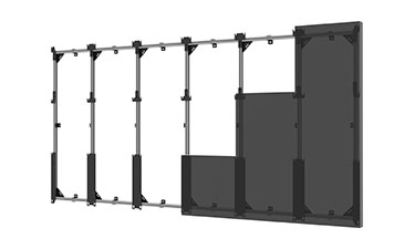 DS-LEDF | SEAMLESS Kitted Slim Flat dvLED Video Wall Mounting System